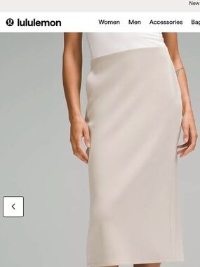 Lululemon Softstreme High-Rise Midi Skirt